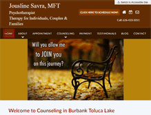 Tablet Screenshot of jouslinesavra.com